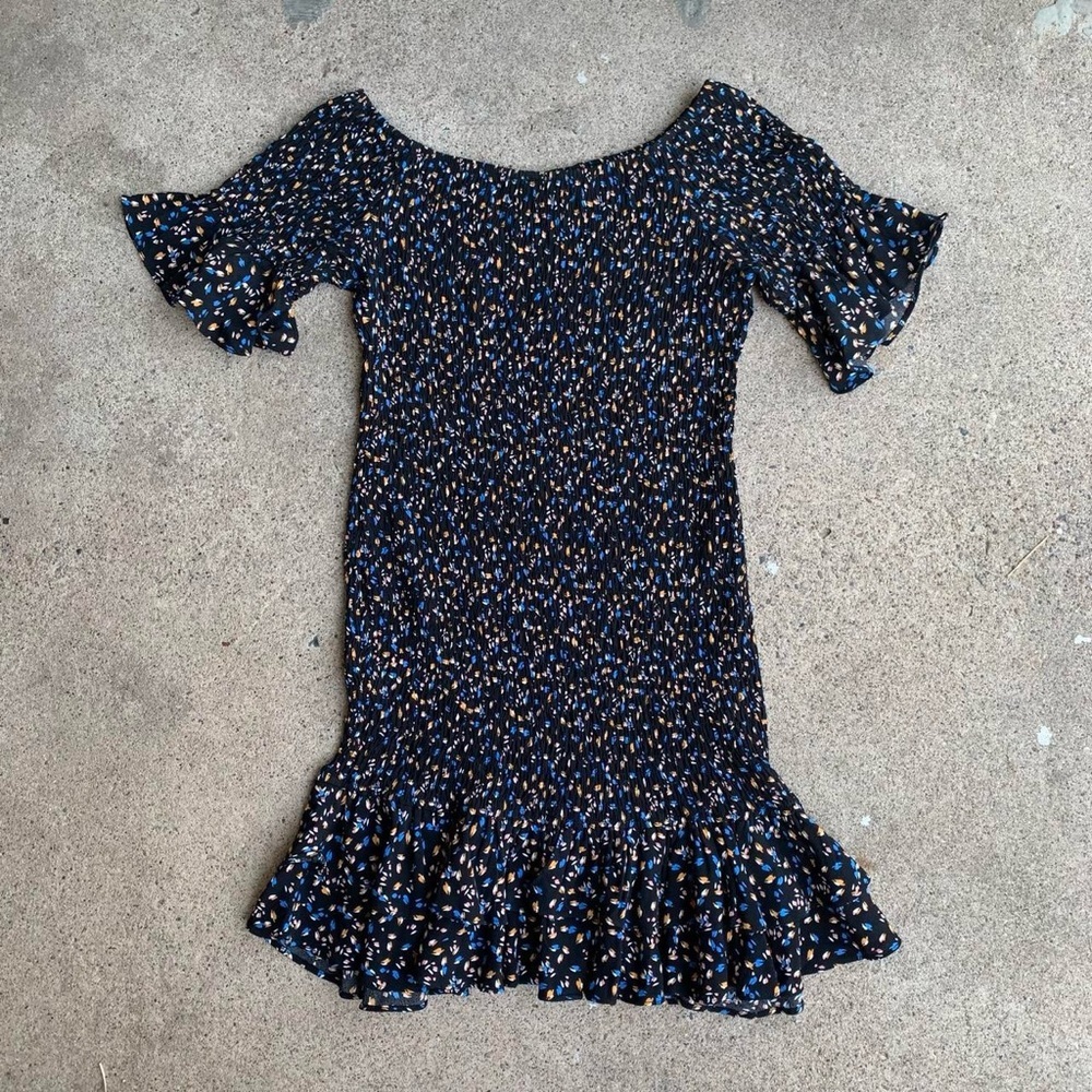 Ruched Bodycon Mini Dress